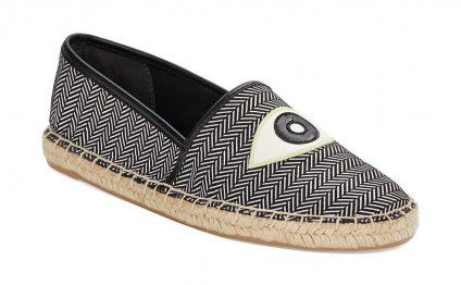 Evil Eye Espadrilles Flats