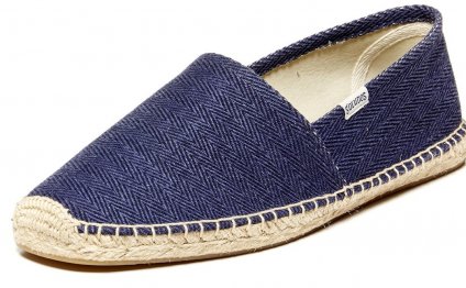 Classic Navy Blue Espadrilles