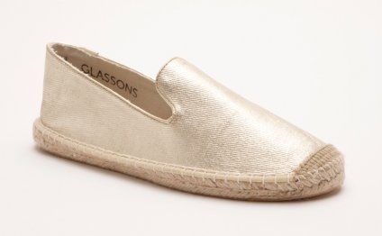 Glassons metallic espadrilles