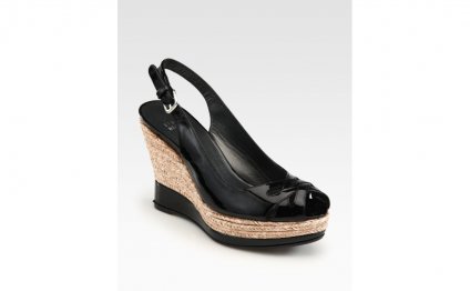 Espadrille Wedge Pumps in