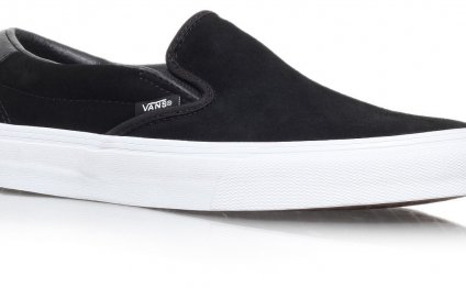 Vans suede slip on