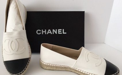 Chanel White Espadrilles