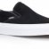 Black Suede Slip-On on