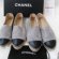 Chanel leather Espadrilles Flats