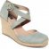 Closed Toe Espadrille Wedge Sandals