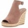 Pink Espadrille Wedges