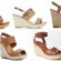 Tan Espadrille Wedges