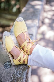 Hi Sugarplum | Yellow Espadrilles