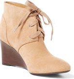 Ralph Lauren Tamia Suede Wedge Bootie