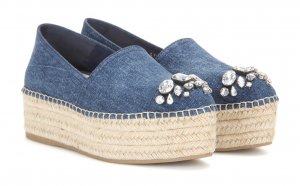 Denim Espadrilles