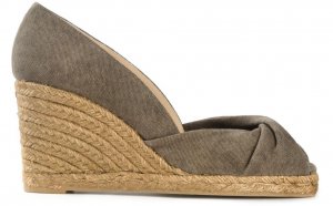 Tan Wedge Espadrilles