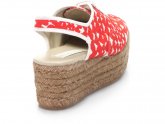 Canvas Espadrille Wedges