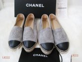 Chanel leather Espadrilles Flats