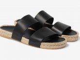 Leather Espadrille Sandals