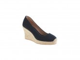 Navy Espadrilles Wedge