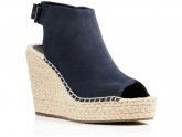 Peep Toe Espadrille Wedges